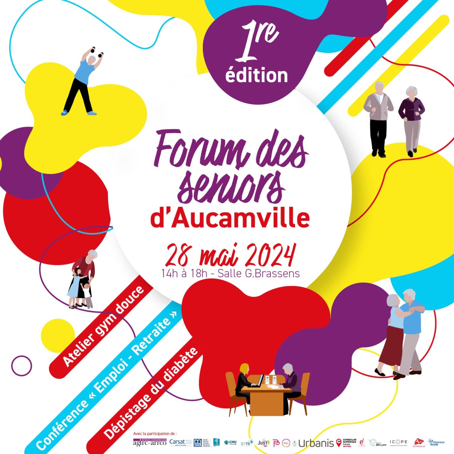 CCAS - Découvrez le 1er forum des seniors d'Aucamville !